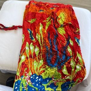 colorful summer dress